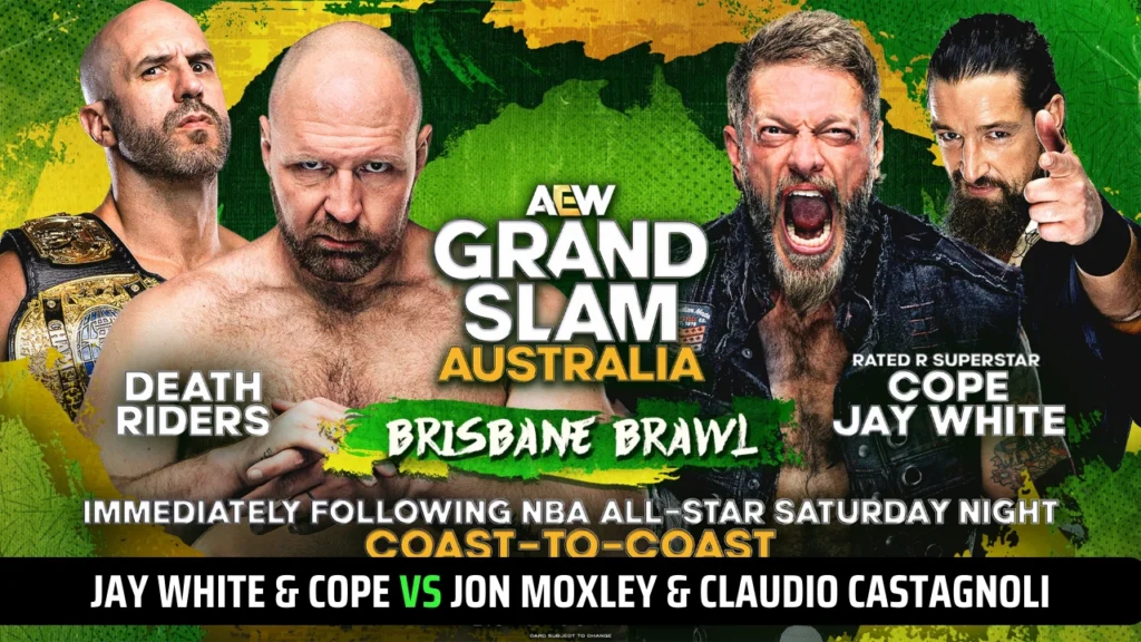 Official AEW Grand Slam Australia Card & Predictions