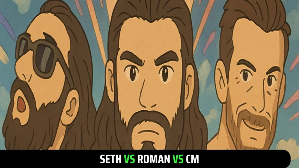 Confirmed WWE WrestleMania 41 Match Card in Ghibli Style