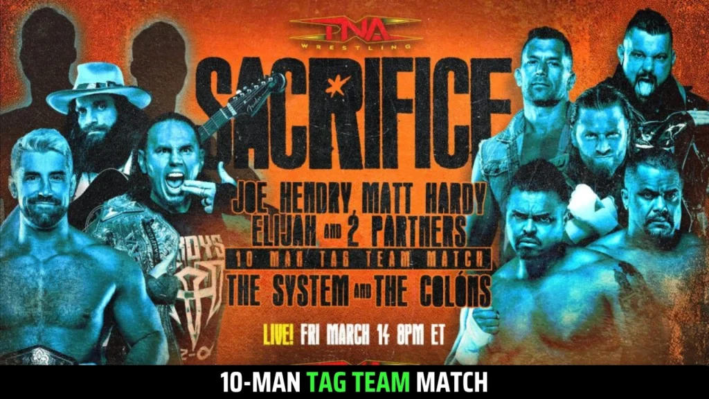 TNA Sacrifice 2025 Card: Matches You Can’t Miss!