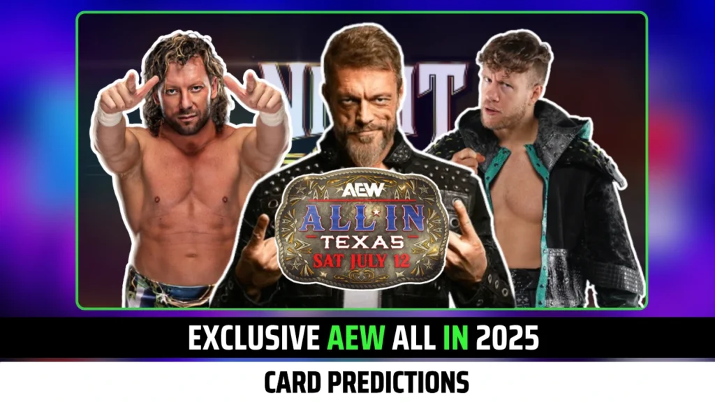 7 Exclusive AEW All In 2025 Card Predictions