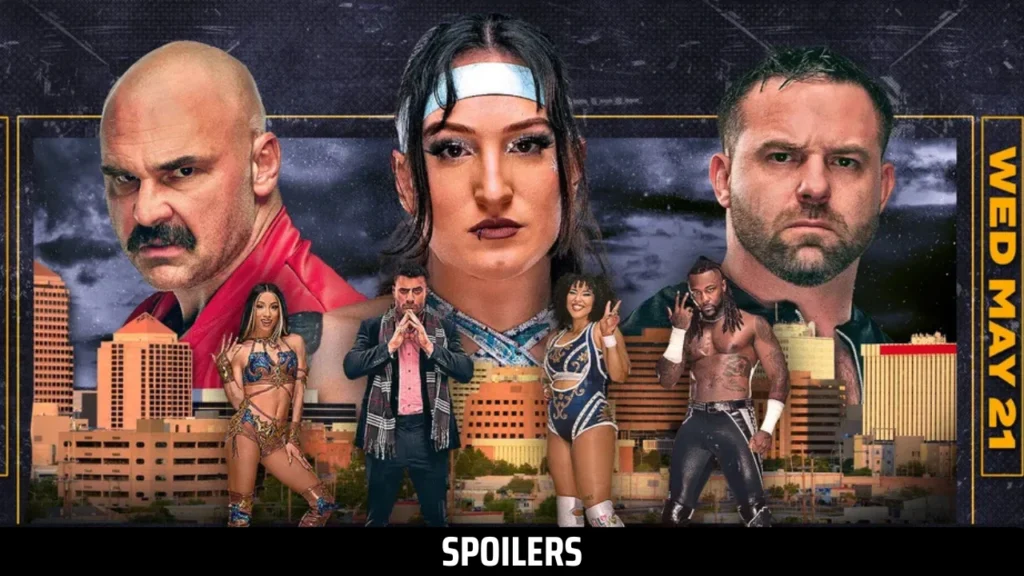 AEW Collision Spoilers for 5/22 from Albuquerque
