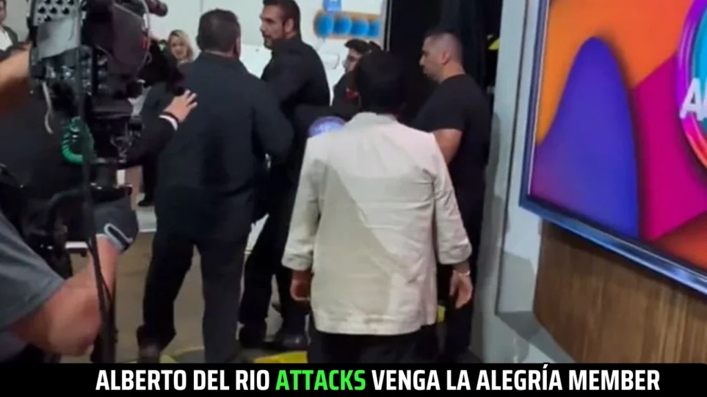 Alberto Del Rio Attacks Media Member during Interview: Video went Viral