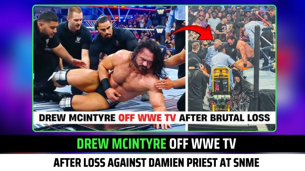 Drew McIntyre Off WWE TV after Loss against Damien Priest at Saturday Night's Main Event