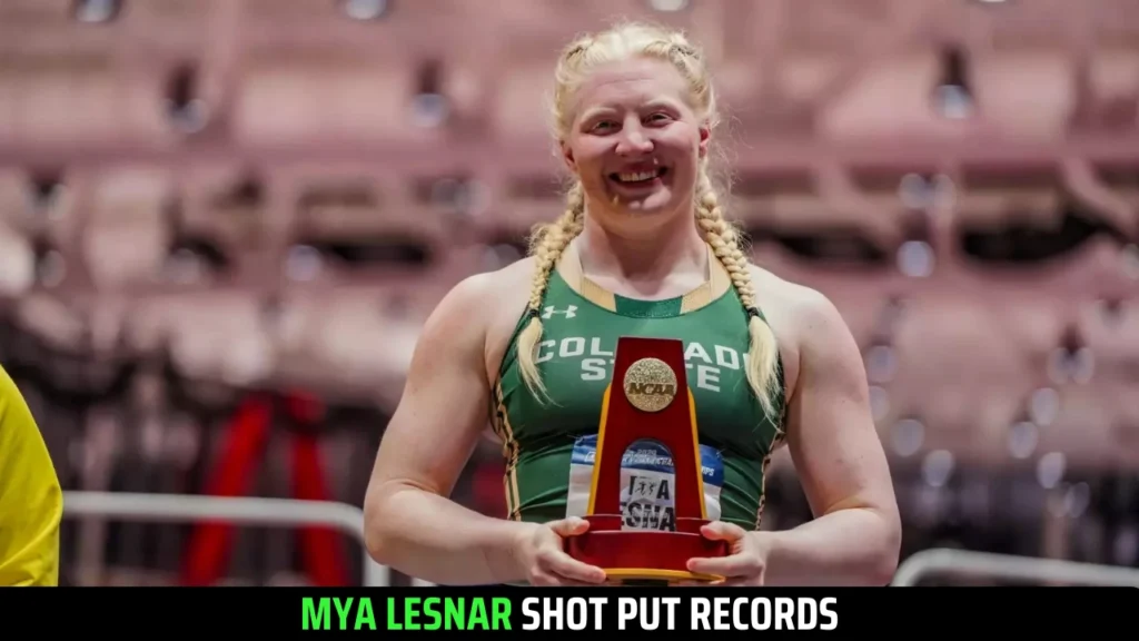 Mya Lesnar Shot Put Record Earns National Spotlight Amid Brock's Legacy