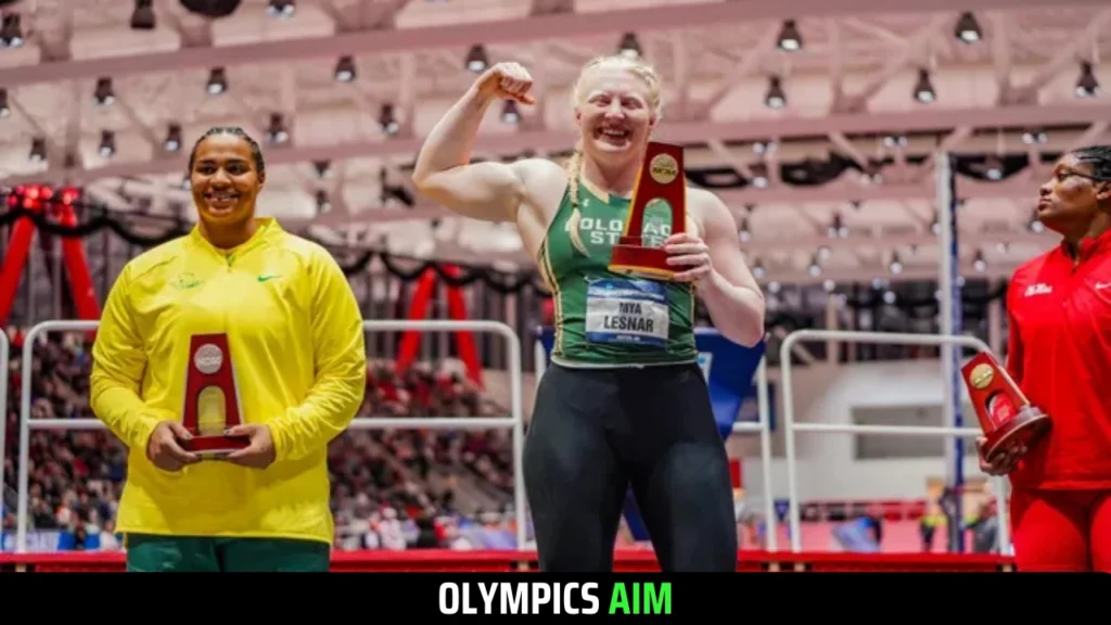 Mya Lesnar Shot Put Record Earns National Spotlight Amid Brock's Legacy