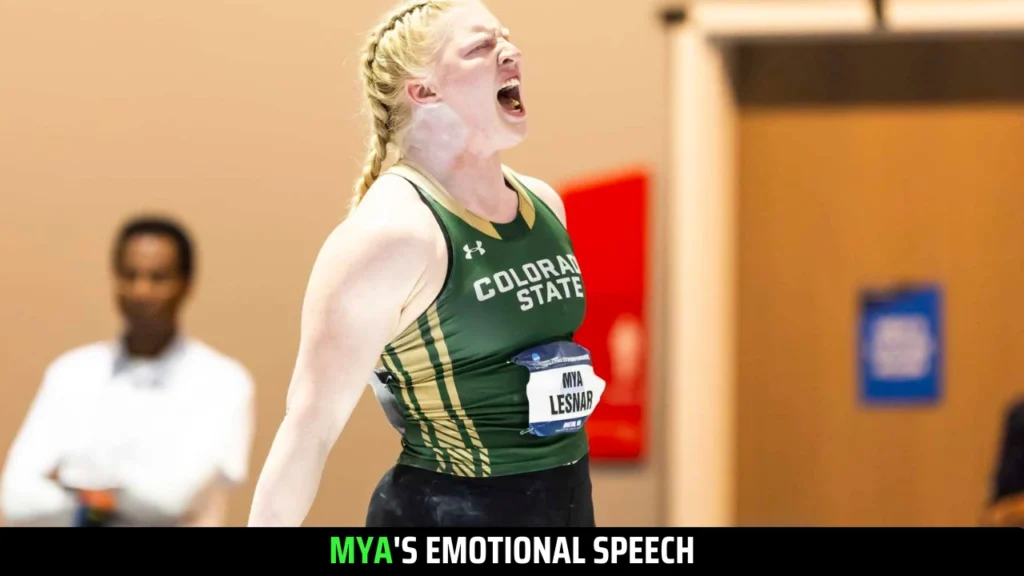 Mya Lesnar Shot Put Record Earns National Spotlight Amid Brock's Legacy