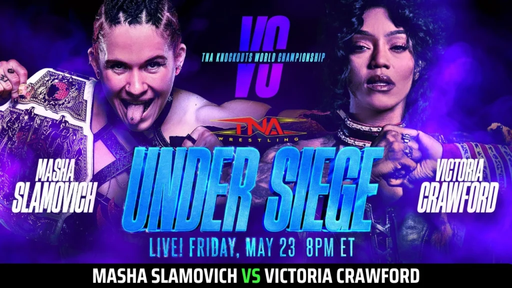 TNA Under Siege 2025 Match Card