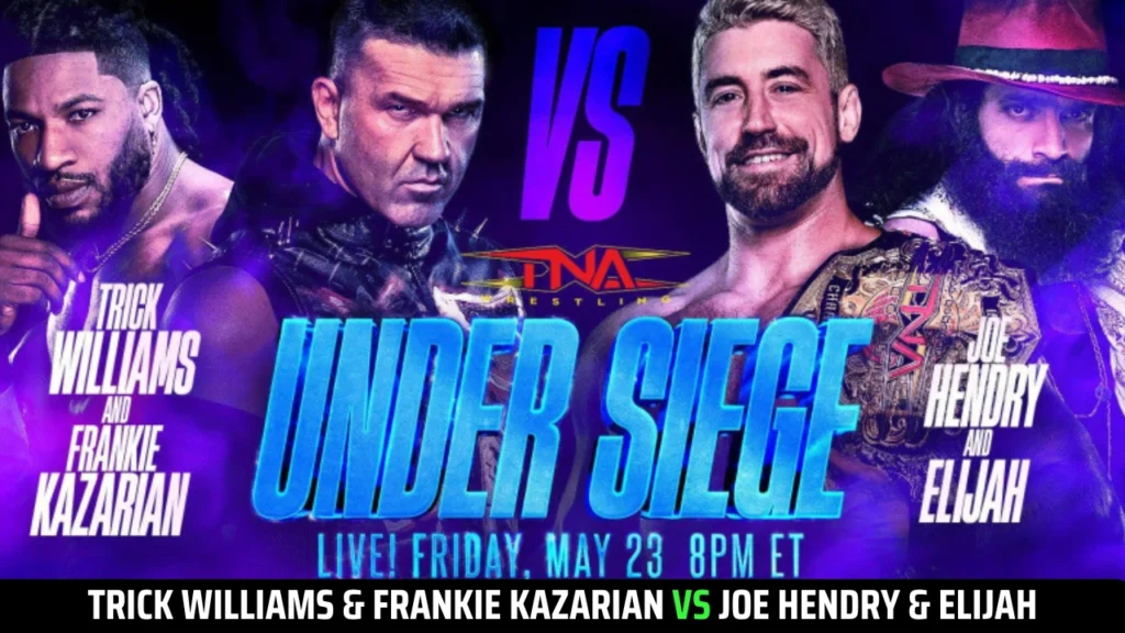 TNA Under Siege 2025 Match Card
