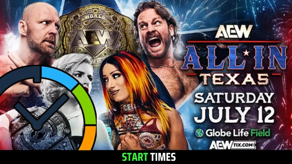 AEW All In 2025 Start Time Global: US, UK, CA, AU, IN, JN & other Exclusive regions
