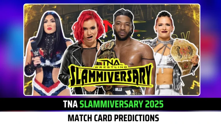 TNA Slammiversary 2025 Match Card Predictions