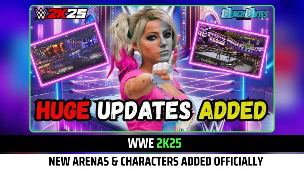 WWE 2K25 Update: New Arenas, Locker Codes, Characters added Officially