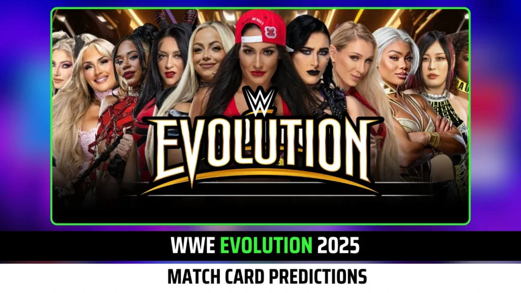 WWE Evolution 2025 Match Card Predictions Exclusive after Night of Champions