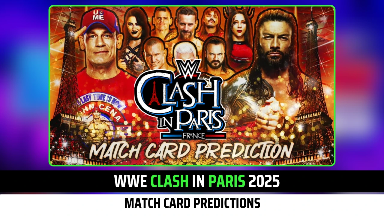 6 Crazy Match Card Predictions for WWE Clash in Paris 2025