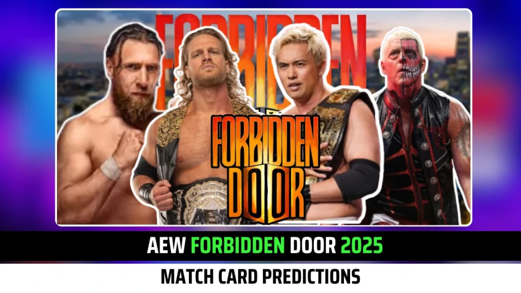 AEW Forbidden Door 2025 Match Card Predictions after All In PPV