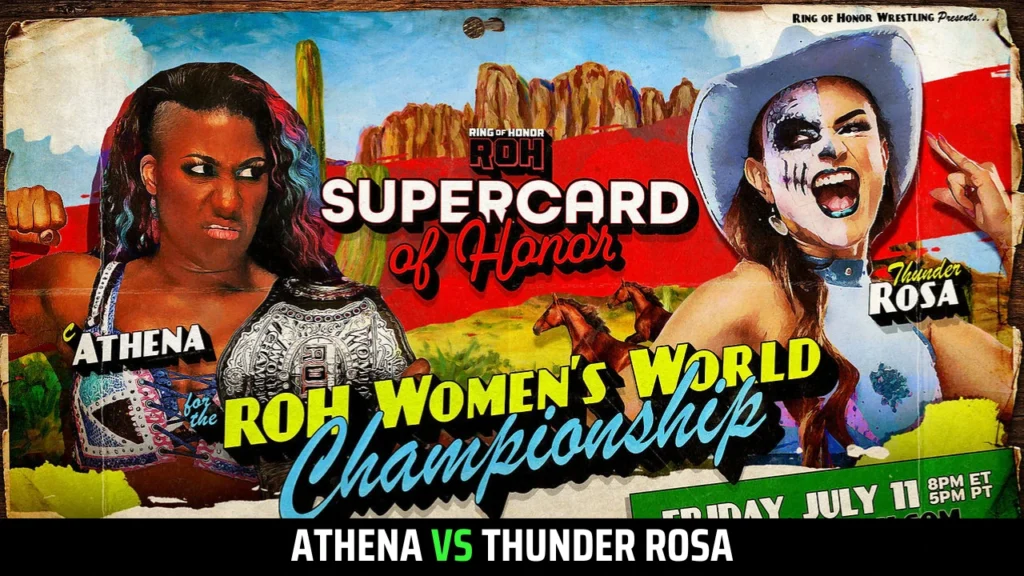 Latest & Confirmed ROH Supercard Of Honor 2025 Match Card