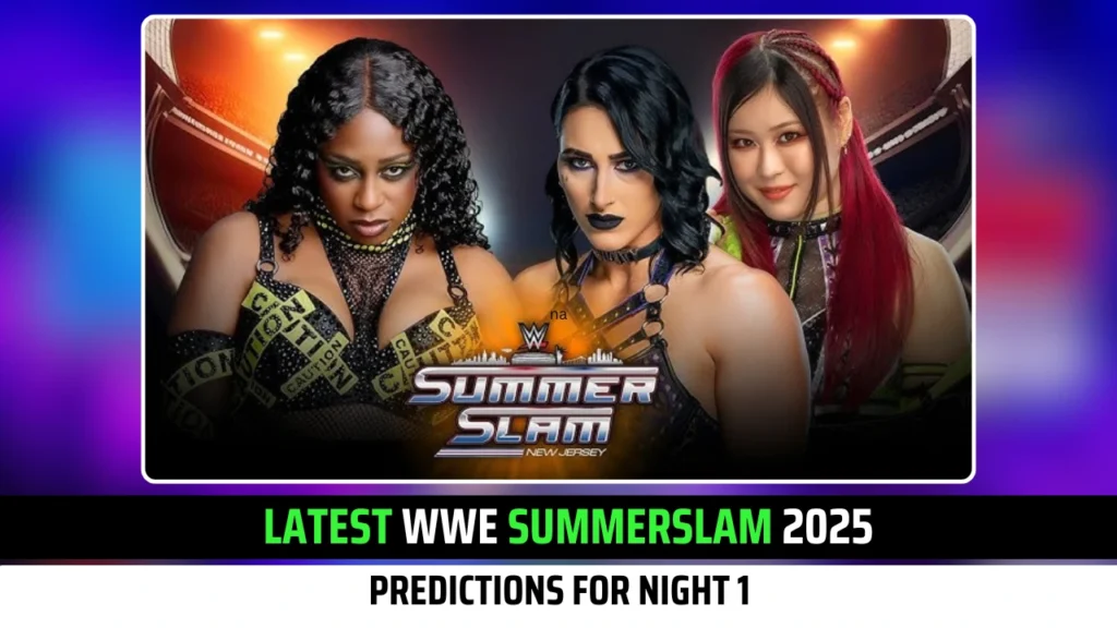 Latest WWE SummerSlam 2025 Results Predictions for Night 2