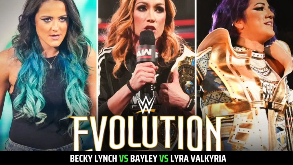 Official WWE Evolution 2025 Match Card