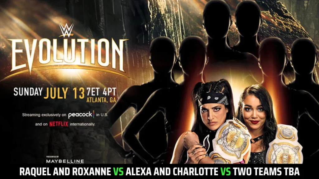 Official WWE Evolution 2025 Match Card