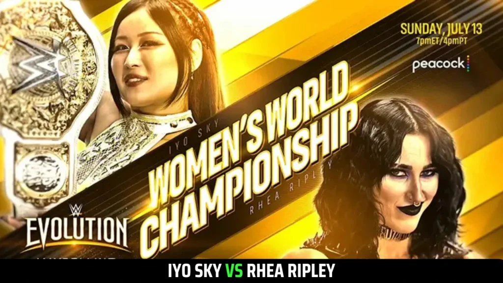Official WWE Evolution 2025 Match Card