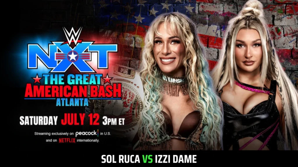 Official WWE NXT Great American Bash 2025 Match Card