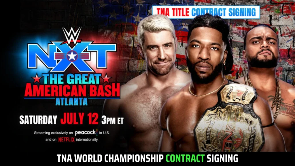 Official WWE NXT Great American Bash 2025 Match Card