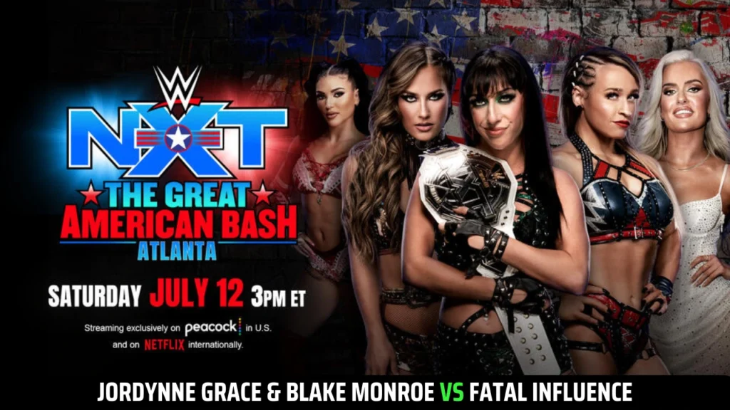 Official WWE NXT Great American Bash 2025 Match Card