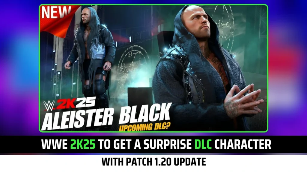 WWE 2K25 to Get a Surprise DLC Character with Patch 1.20 Update