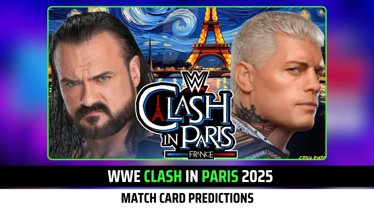 7 Bold WWE Clash In Paris 2025 Match Card Predictions