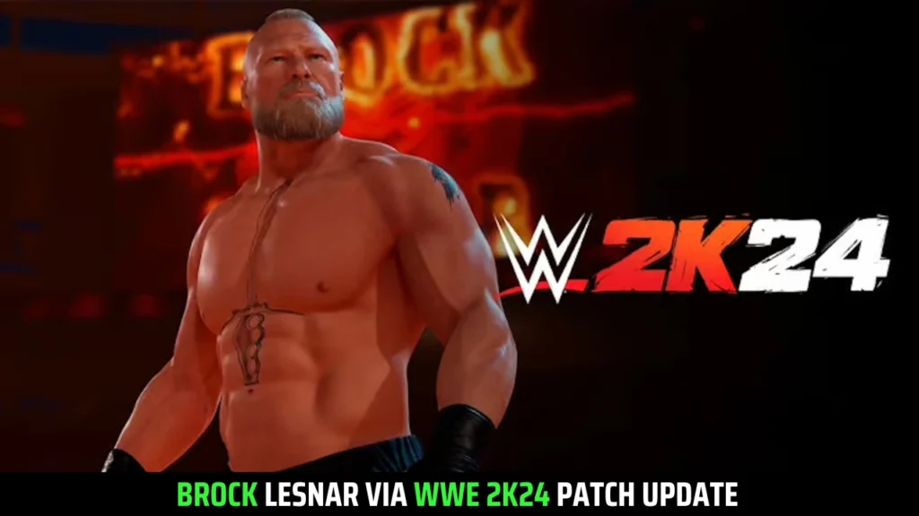 Brock Lesnar as WWE 2K26 Cover Superstar or 2K25 DLC Superstar