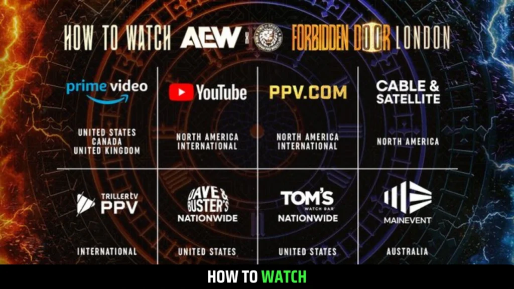 How to Watch AEW Forbidden Door 2025