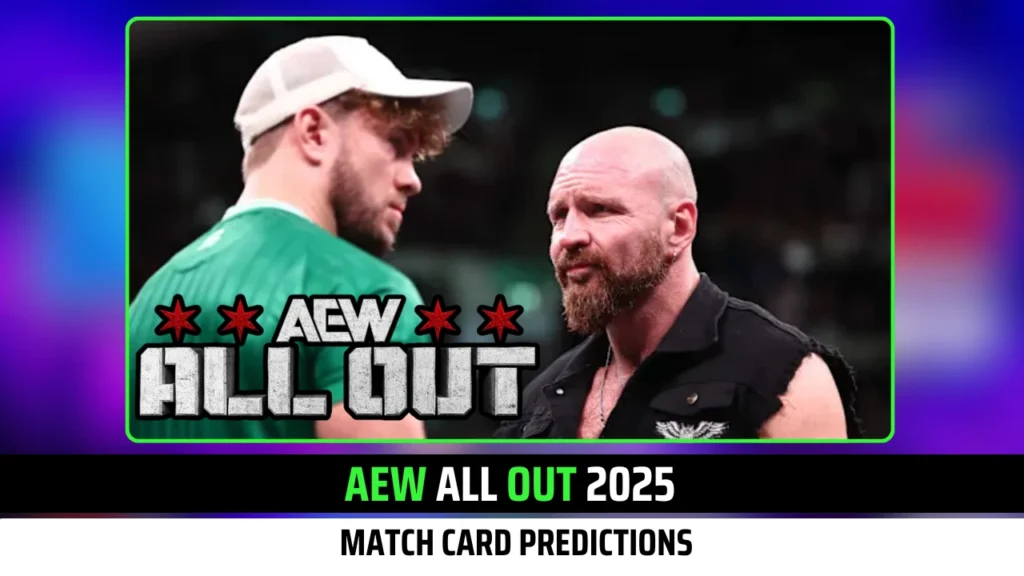 Latest AEW All Out 2025 Match Card Predictions after Forbidden Door