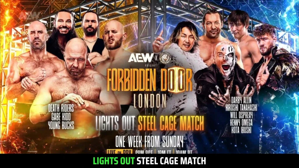 Latest AEW Forbidden Door 2025 Match Card