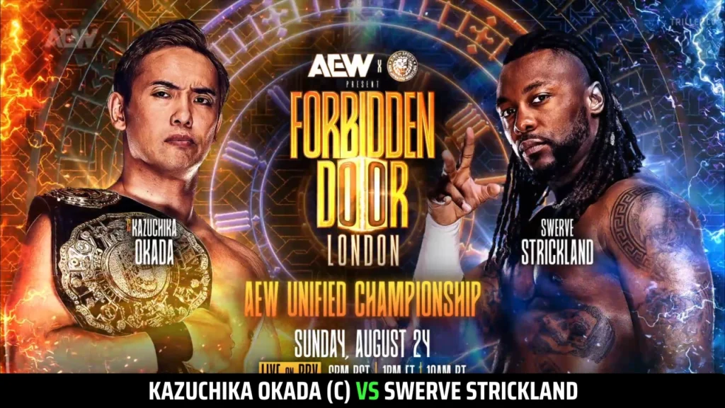 Latest AEW Forbidden Door 2025 Match Card