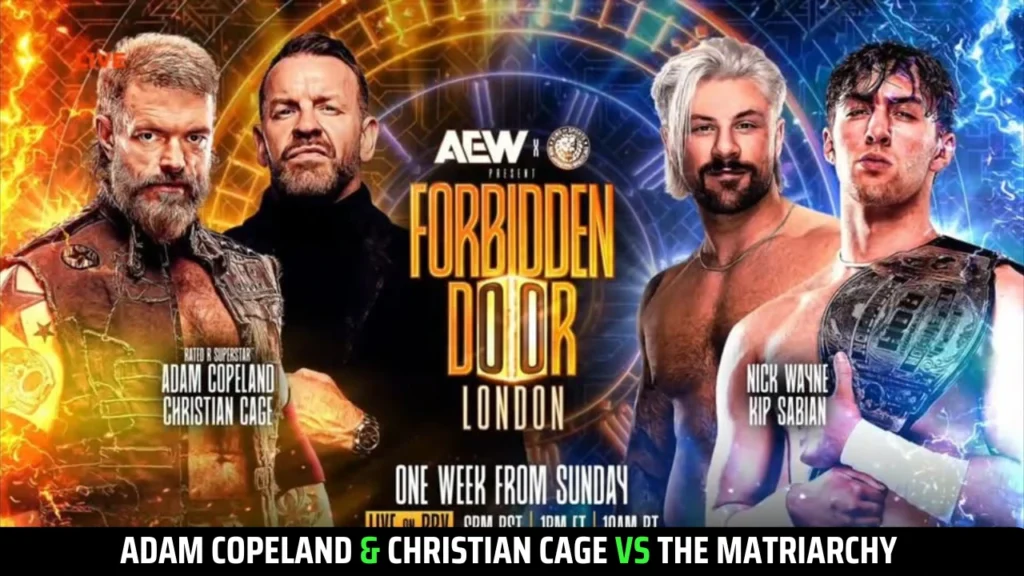 Latest AEW Forbidden Door 2025 Match Card