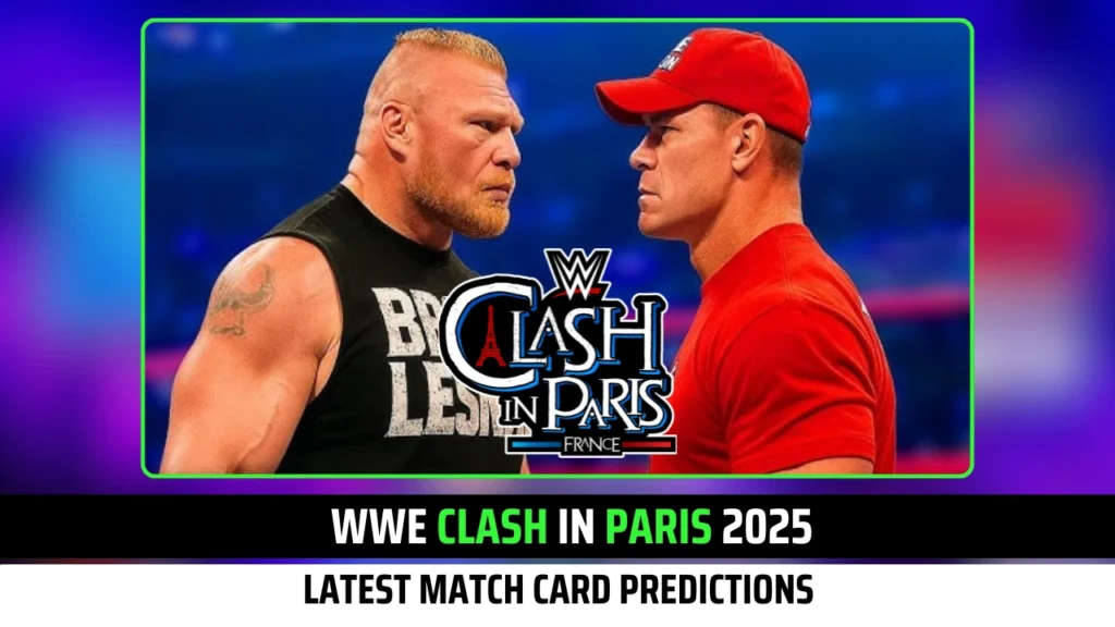 Latest Match Card Predictions for WWE Clash In Paris 2025