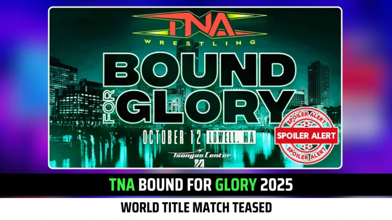 Spoiler! World Title Match Teased for TNA Bound For Glory 2025 Card