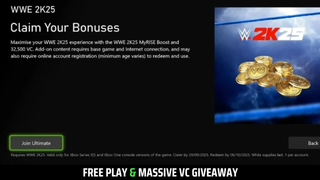 WWE 2K25 Patch 1.22: Full Details, Current Issues, Free VC, New Edition, Cover Update & More!