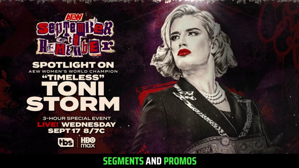 Toni Storm at AEW September to Remember 2025