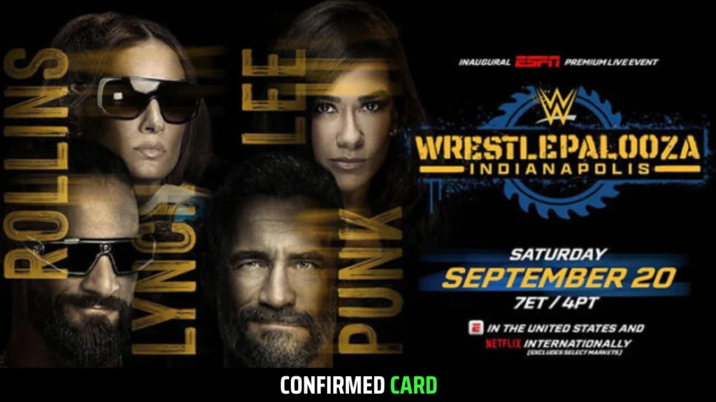 Updated WWE Wrestlepalooza Card