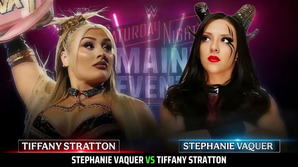 Stephanie Vaquer and Tiffany Stratton