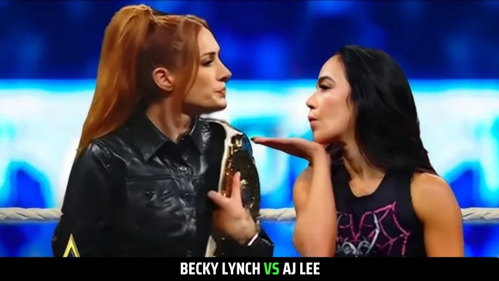 Becky Lynch and Aj Lee