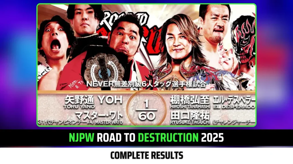 NJPW Road to Destruction 2025 Results