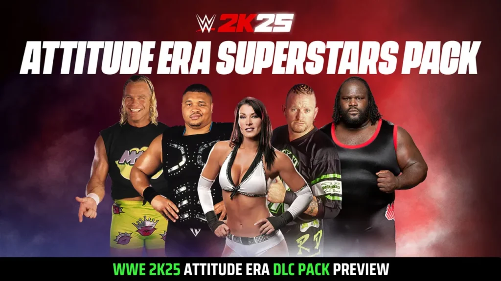 WWE 2K25 Attitude Era DLC Previews, AJ Lee 2k26, El Grande Americano DLC Mistakes & More!