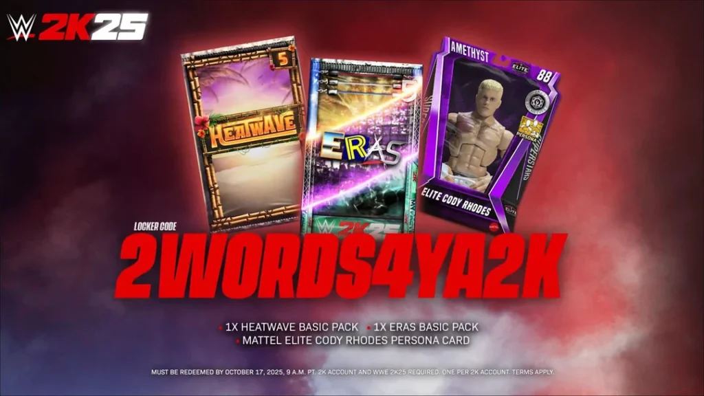 WWE 2K25 New Locker Code Revealed: Exclusive Update