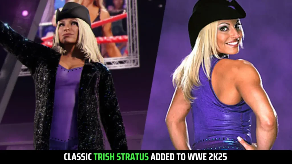 Classic Trish Stratus Added to WWE 2k25