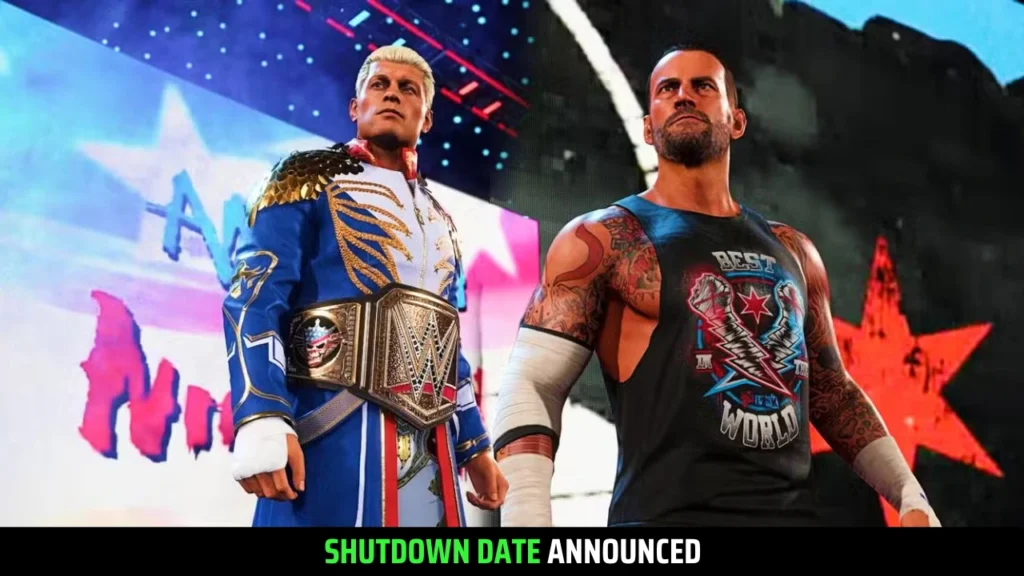 WWE 2K25 Shutdown Date Officially Announced!