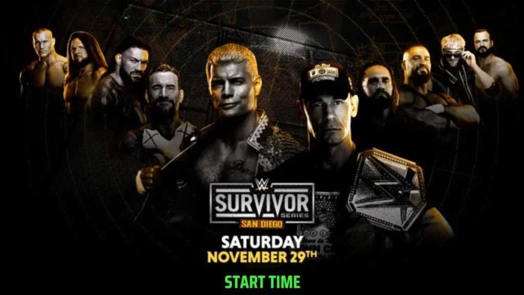 WWE Survivor Series 2025 Fanmade poster