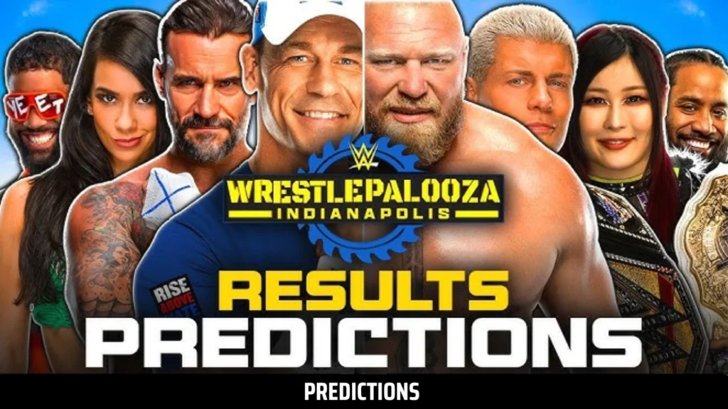 WWE Wrestlepalooza Predictions poster at Youtube