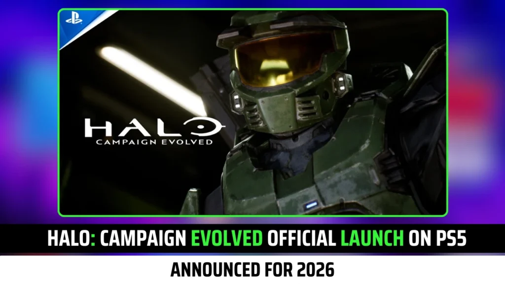 Halo: Campaign Evolved Official Launch on PS5 Announced For 2026