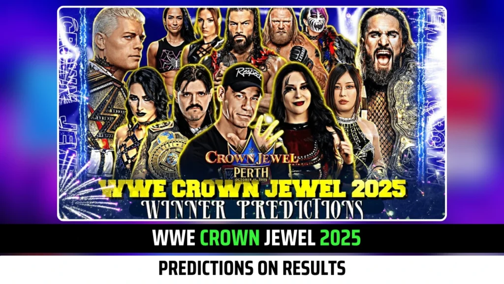 WWE Crown Jewel 2025 Predictions on Results